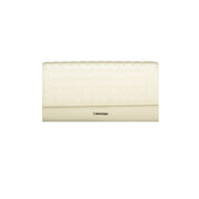 Beige Polyester Wallet Calvin Klein