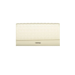 Beige Polyester Wallet Calvin Klein