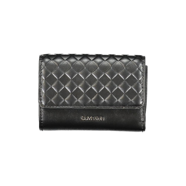 Black Polyester Wallet Calvin Klein