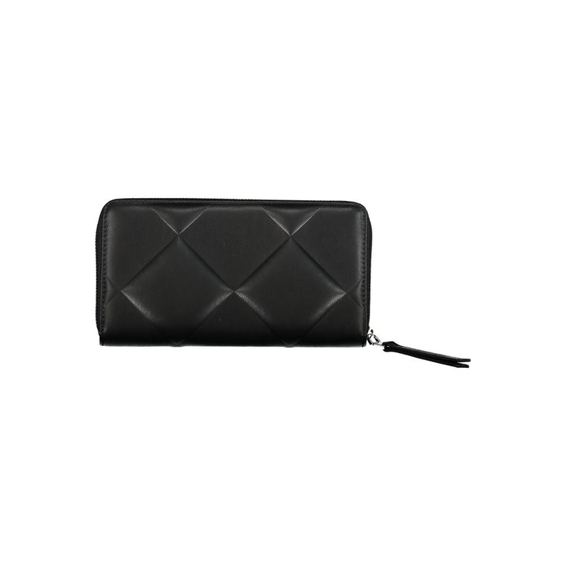 Black Polyester Wallet Calvin Klein