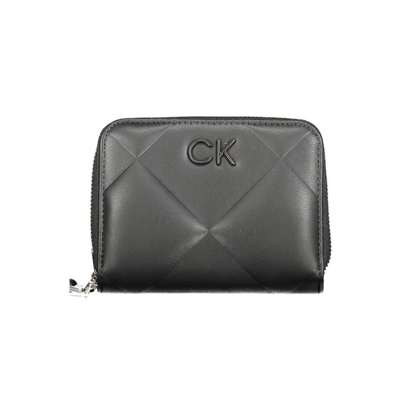 Black Polyester Wallet Calvin Klein