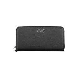 Black Polyethylene Wallet Calvin Klein