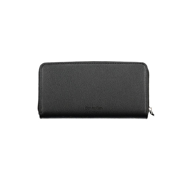 Black Polyethylene Wallet Calvin Klein