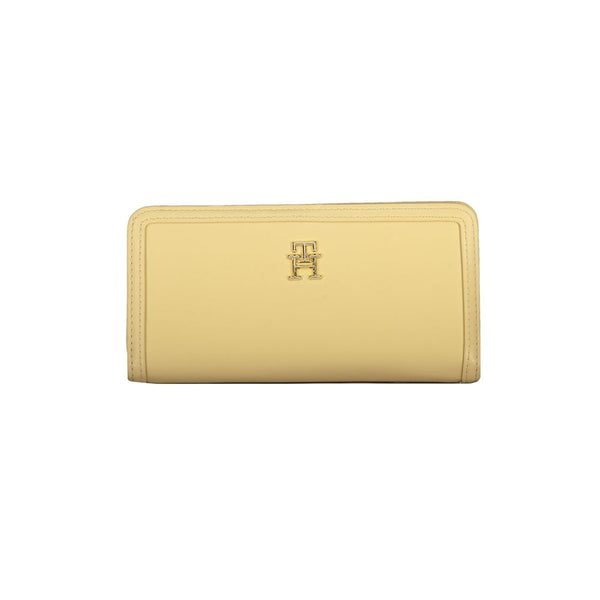 Beige Polyethylene Wallet Tommy Hilfiger