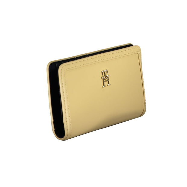 Beige Polyethylene Wallet Tommy Hilfiger