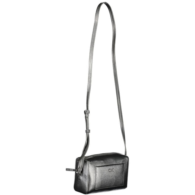 Black Polyester Handbag Calvin Klein