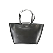 Black Polyester Handbag Calvin Klein