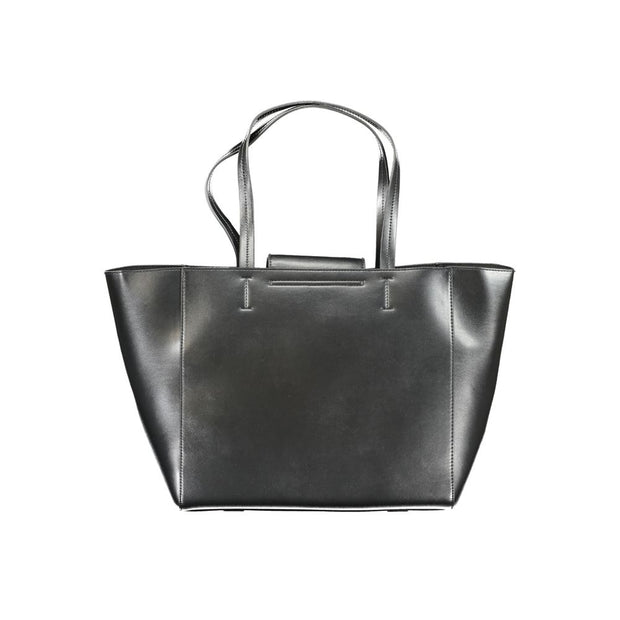 Black Polyester Handbag Calvin Klein