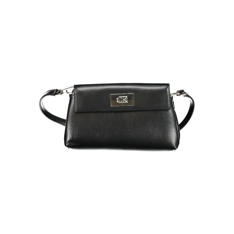 Black Polyester Handbag Calvin Klein