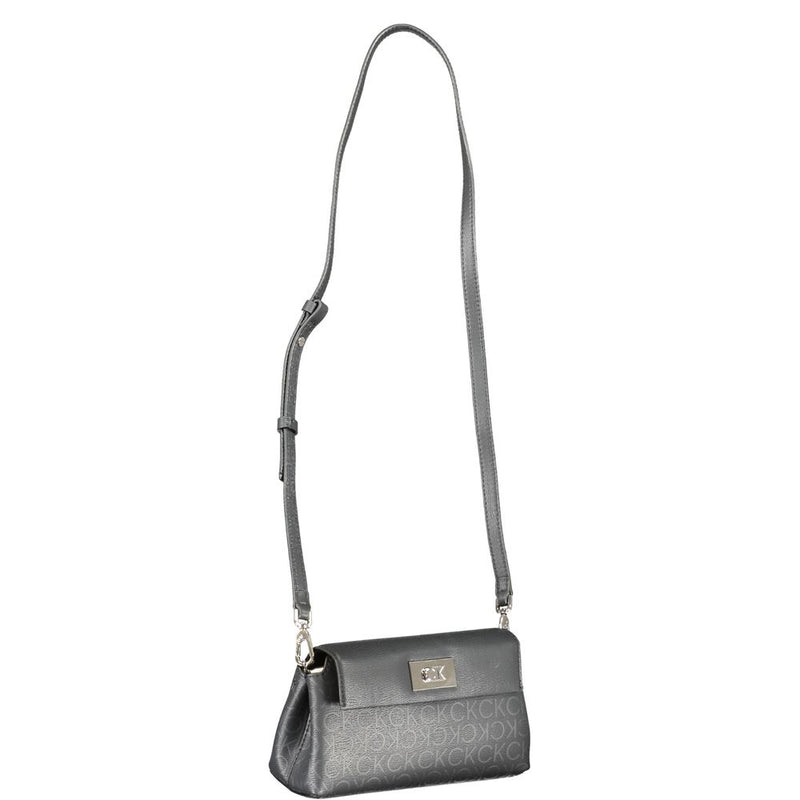 Black Polyester Handbag Calvin Klein