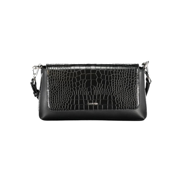 Black Polyester Handbag Calvin Klein