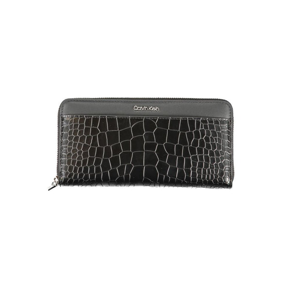 Black Polyester Wallet Calvin Klein