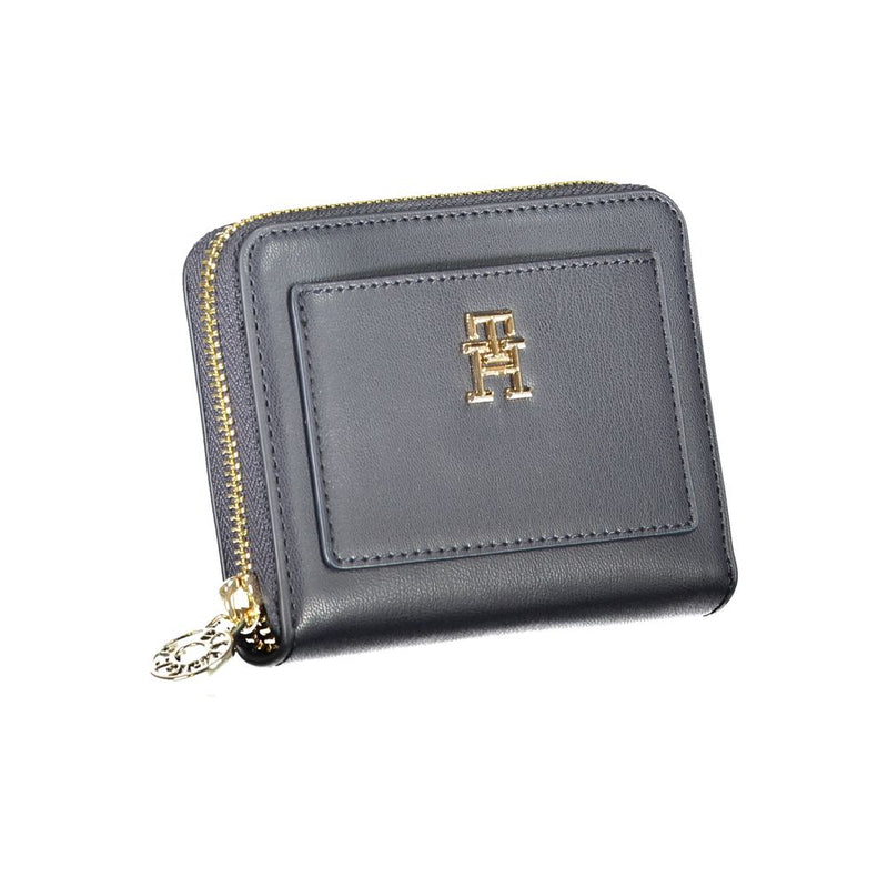 Blue Polyethylene Wallet Tommy Hilfiger