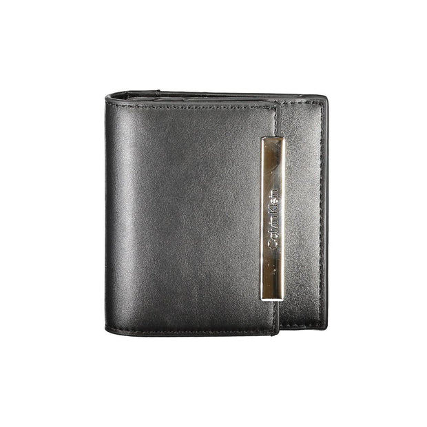 Black Polyester Wallet Calvin Klein