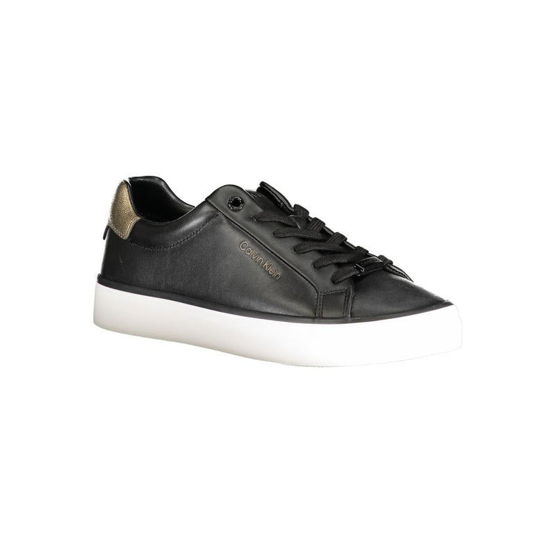 Black Polyester Sneaker Calvin Klein