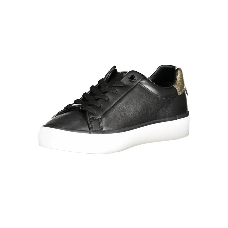 Black Polyester Sneaker Calvin Klein