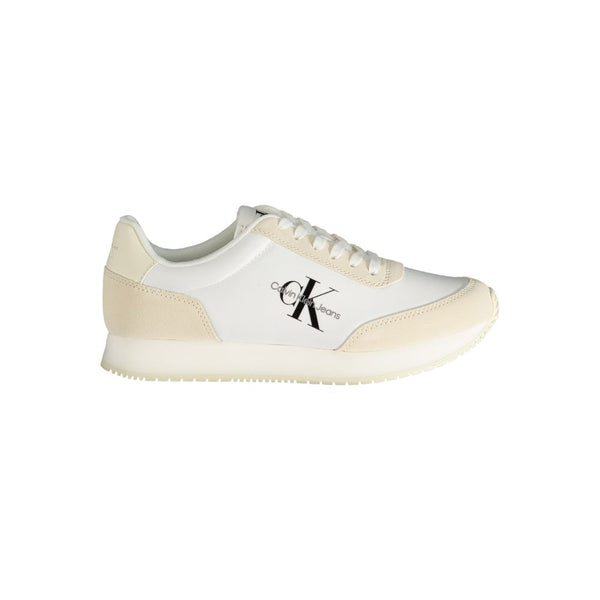 Beige Polyester Sneaker Calvin Klein