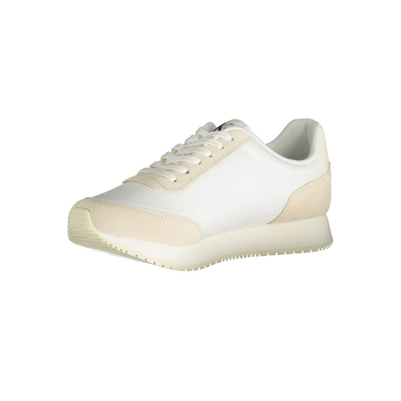 Beige Polyester Sneaker Calvin Klein