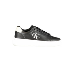 Black Polyester Sneaker Calvin Klein