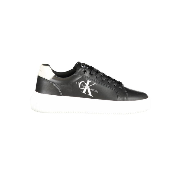 Black Polyester Sneaker Calvin Klein