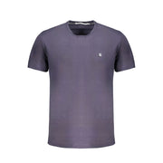 Blue Cotton T-Shirt Calvin Klein