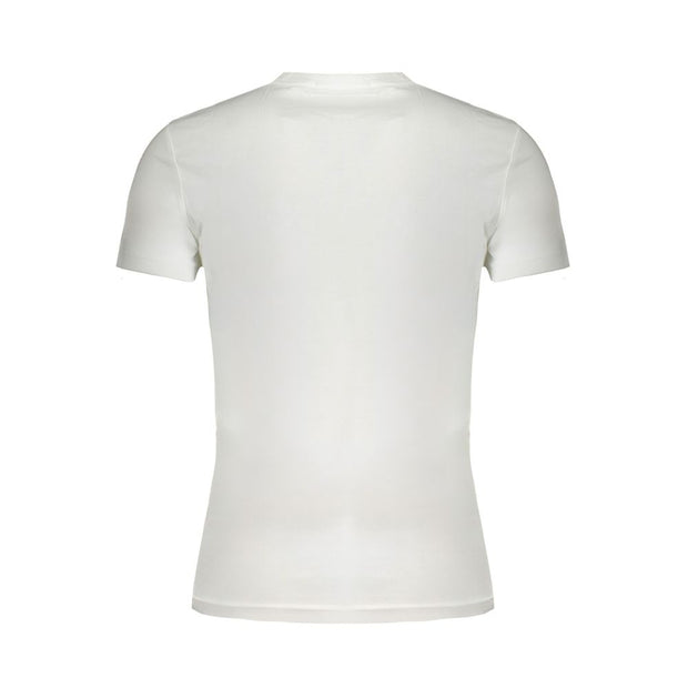 White Cotton T-Shirt Calvin Klein