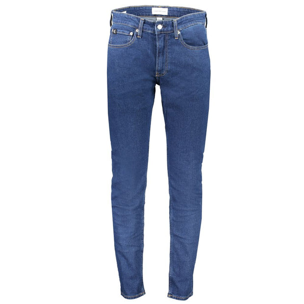 Blue Cotton Jeans & Pant Calvin Klein