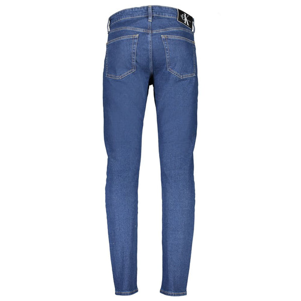 Blue Cotton Jeans & Pant Calvin Klein