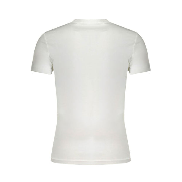 White Cotton T-Shirt Calvin Klein