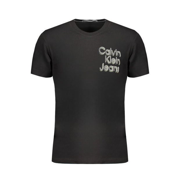 Black Cotton T-Shirt Calvin Klein