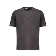 Black Cotton T-Shirt Calvin Klein