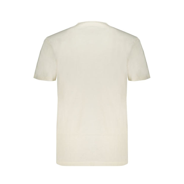 White Cotton T-Shirt Calvin Klein