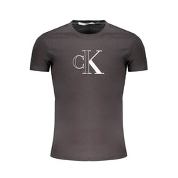 Black Cotton T-Shirt Calvin Klein