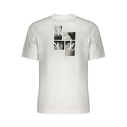 White Cotton T-Shirt Calvin Klein