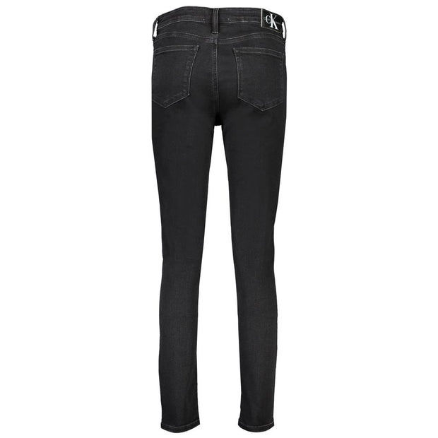 Black Cotton Jeans & Pant Calvin Klein