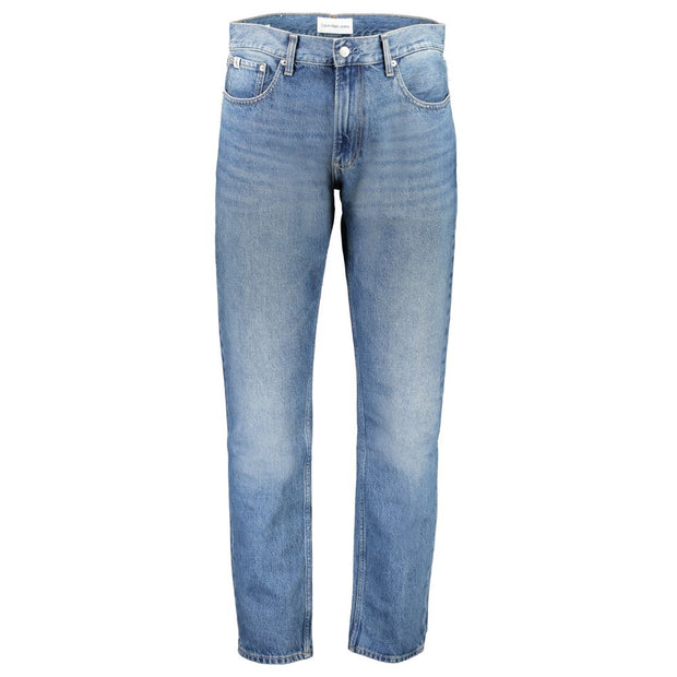 Blue Cotton Jeans & Pant Calvin Klein