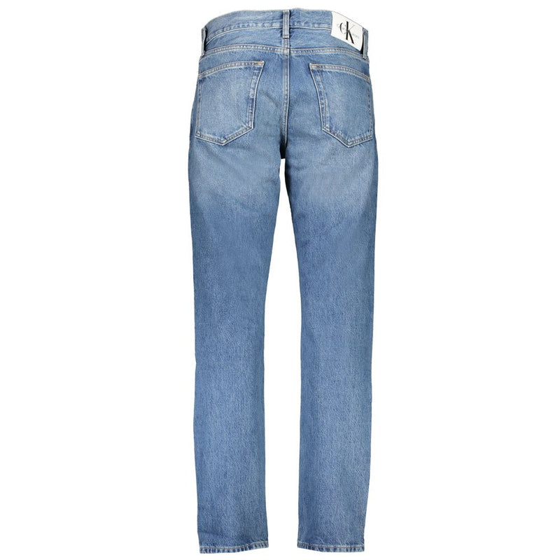 Blue Cotton Jeans & Pant Calvin Klein