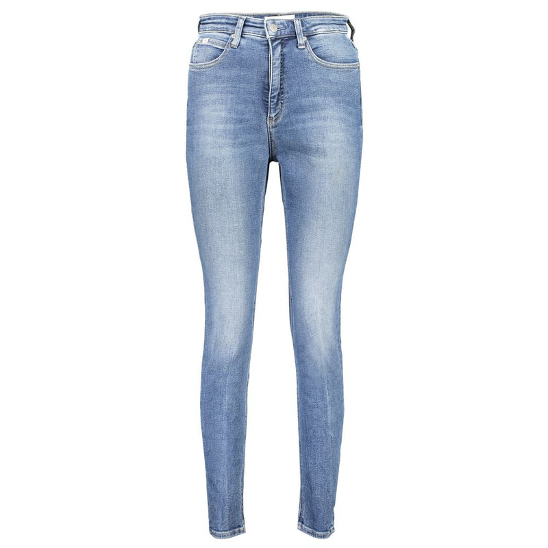 Blue Cotton Jeans & Pant Calvin Klein