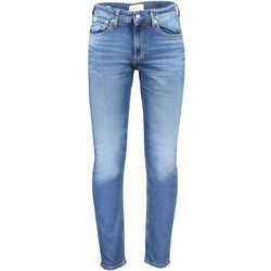 Blue Cotton Jeans & Pant Calvin Klein