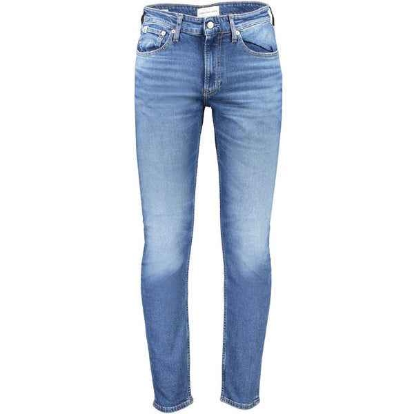 Blue Cotton Jeans & Pant Calvin Klein