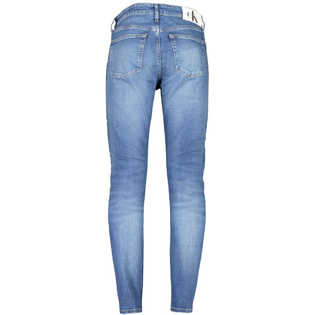 Blue Cotton Jeans & Pant Calvin Klein