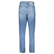 Blue Cotton Jeans & Pant Calvin Klein