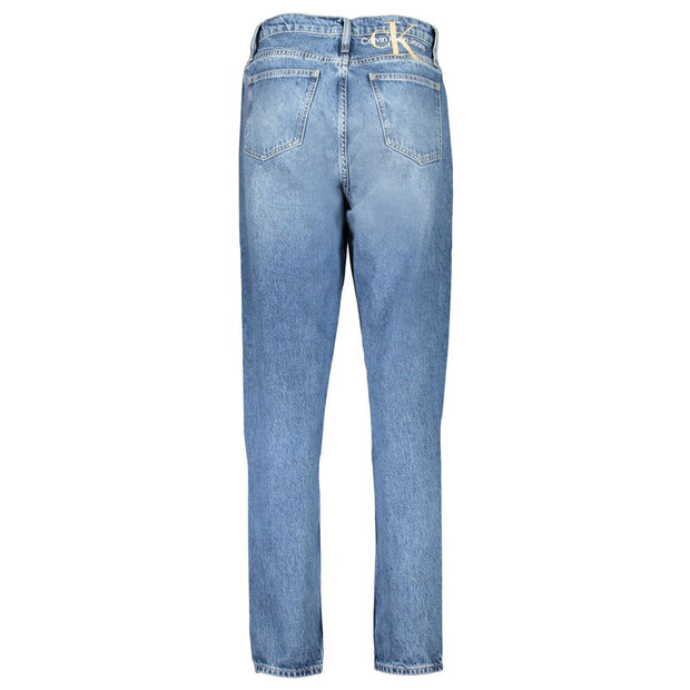 Blue Cotton Jeans & Pant Calvin Klein