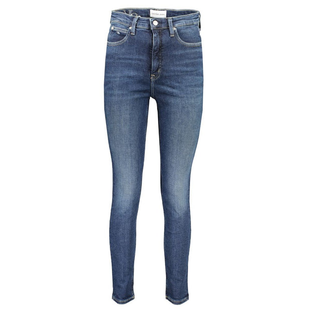 Blue Cotton Jeans & Pant Calvin Klein