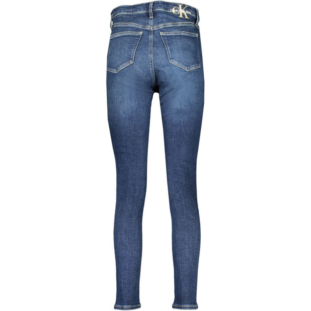 Blue Cotton Jeans & Pant Calvin Klein