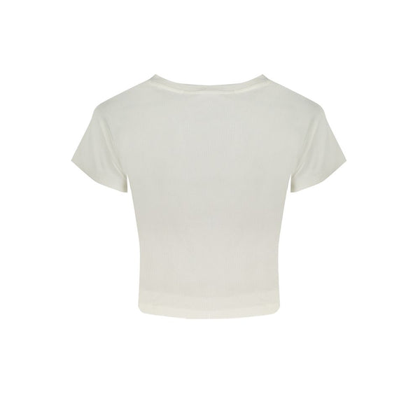 White Cotton Tops & T-Shirt Calvin Klein