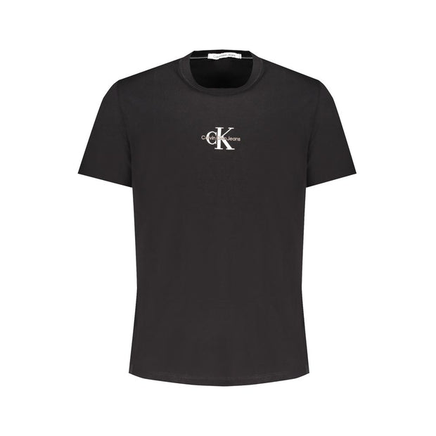 Black Cotton T-Shirt Calvin Klein