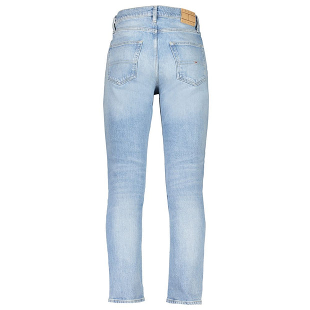 Light Blue Cotton Jeans & Pant Tommy Hilfiger