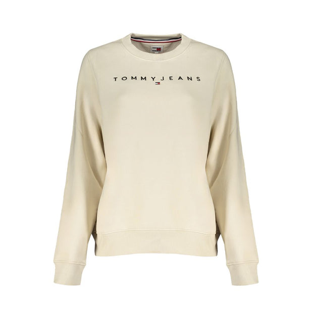 Beige Cotton Sweater Tommy Hilfiger