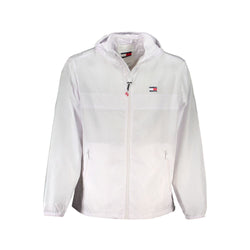 White Polyester Jacket Tommy Hilfiger